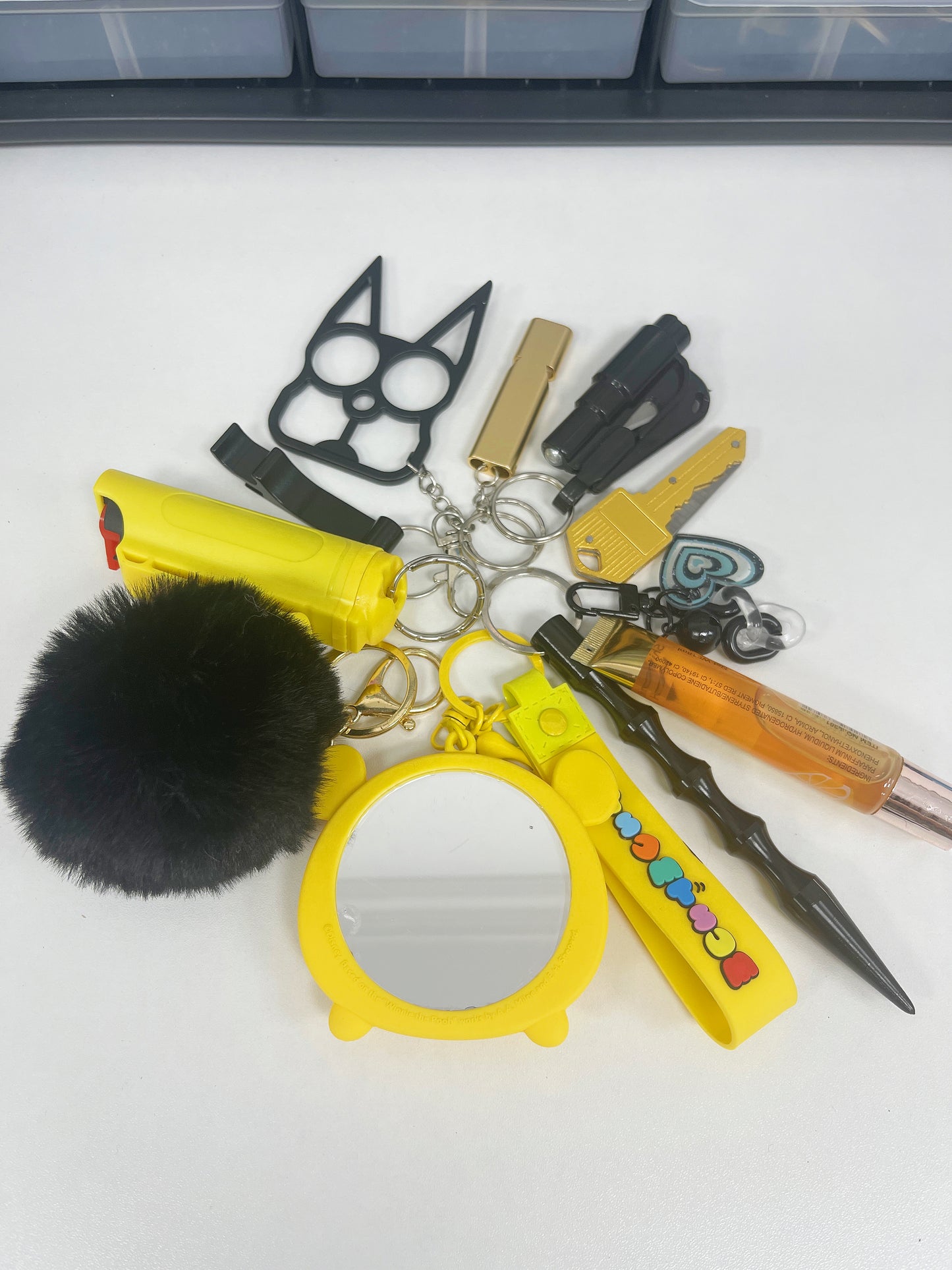 Key chain-Cartoon Storage Bag-A001
