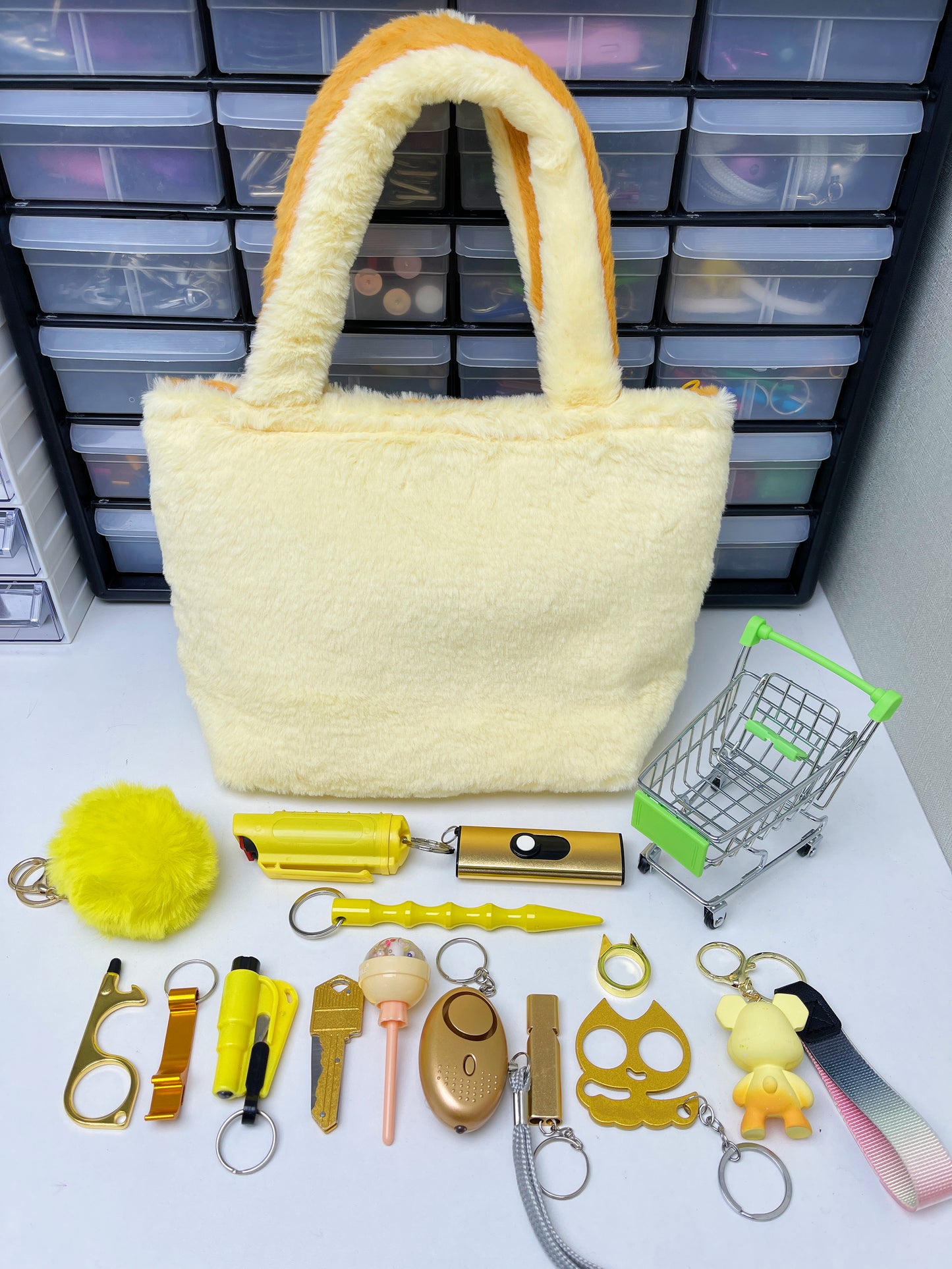 Cartoon Bag Key Chains-MA008